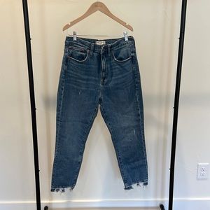 MADEWELL HIGH RISE SLIM CROP BOY JEAN
